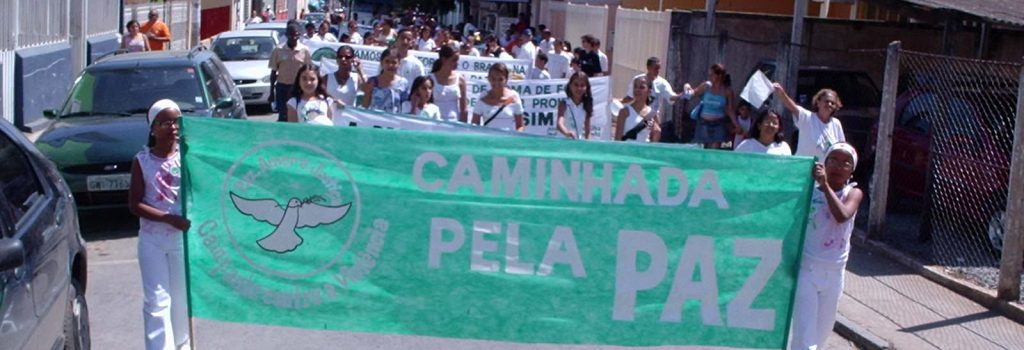 Caminhada pela Paz: Manifestação a favor do desarmamento e contra a impunidade