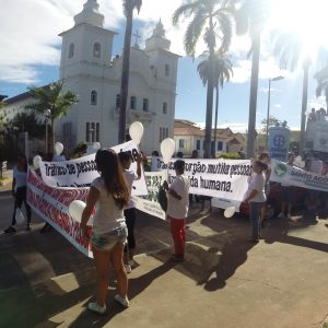 Manifestação em defesa da vida