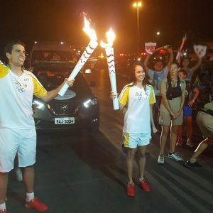 Revezamento da Tocha Olímpica em Montes Claros